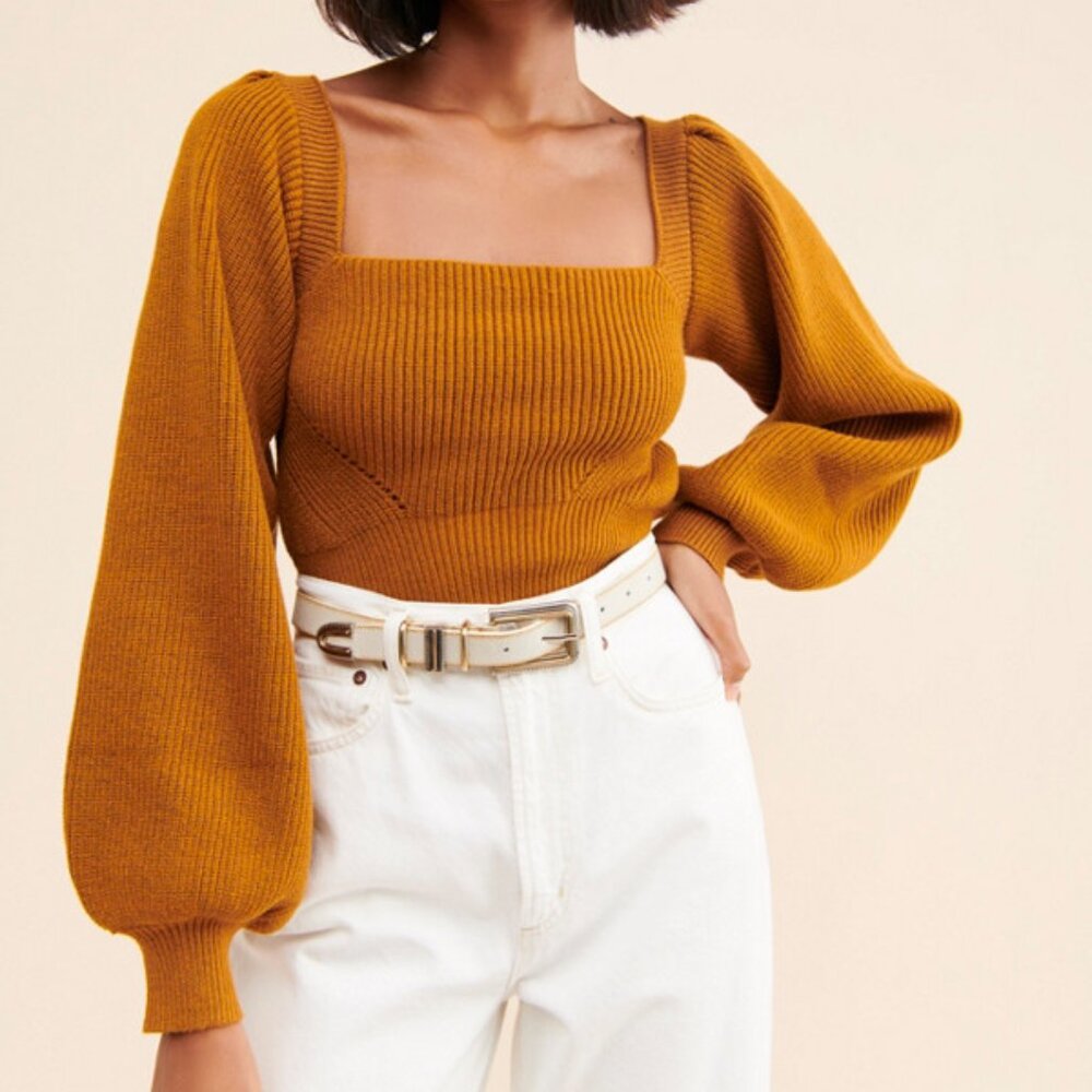 Vayu Tie Back Sweater (MINKPINK)